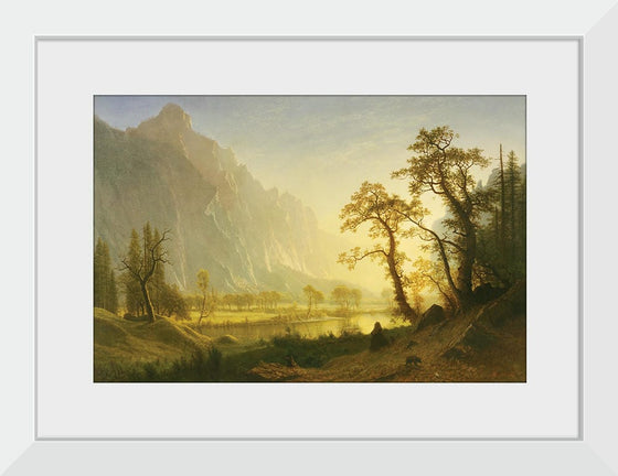 "Sunrise, Yosemite Valley(ca. 1870)", Albert Bierstadt