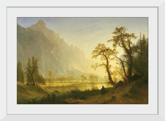 "Sunrise, Yosemite Valley(ca. 1870)", Albert Bierstadt