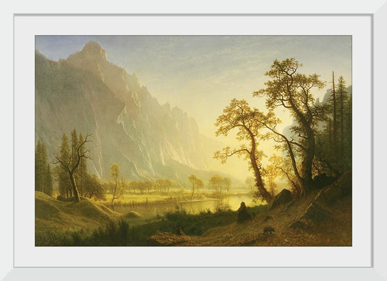 "Sunrise, Yosemite Valley(ca. 1870)", Albert Bierstadt