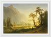 "Sunrise, Yosemite Valley(ca. 1870)", Albert Bierstadt