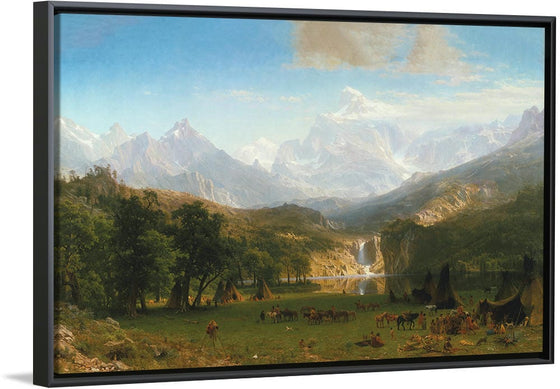 "The Rocky Mountains, Lander's Peak(1863)", Albert Bierstadt