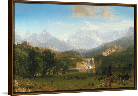 "The Rocky Mountains, Lander's Peak(1863)", Albert Bierstadt