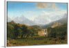 "The Rocky Mountains, Lander's Peak(1863)", Albert Bierstadt