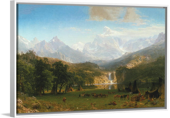 "The Rocky Mountains, Lander's Peak(1863)", Albert Bierstadt