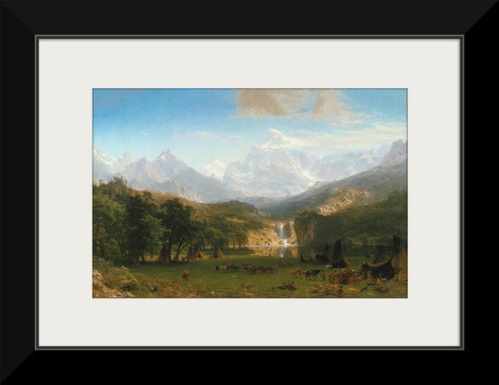 "The Rocky Mountains, Lander's Peak(1863)", Albert Bierstadt