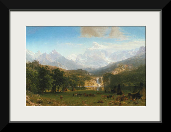 "The Rocky Mountains, Lander's Peak(1863)", Albert Bierstadt