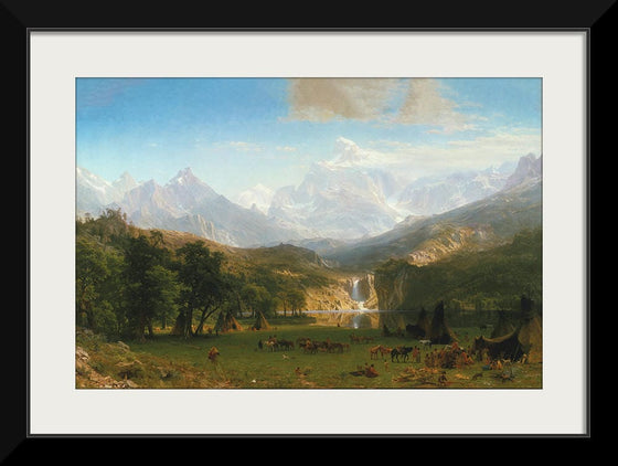 "The Rocky Mountains, Lander's Peak(1863)", Albert Bierstadt