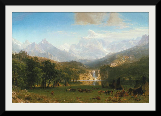 "The Rocky Mountains, Lander's Peak(1863)", Albert Bierstadt