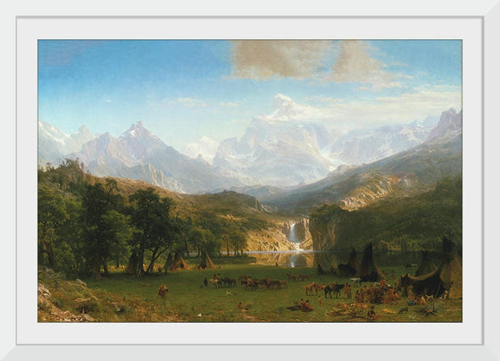 "The Rocky Mountains, Lander's Peak(1863)", Albert Bierstadt