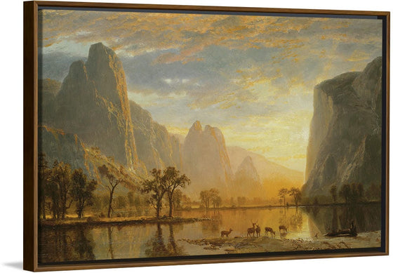 "Valley of the Yosemite(1864)" , Albert Bierstadt