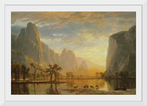 "Valley of the Yosemite(1864)" , Albert Bierstadt