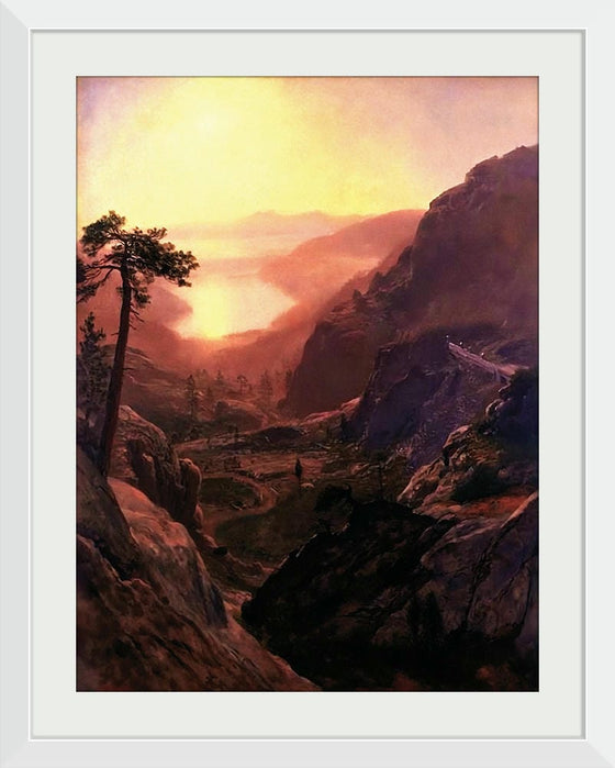 "View of Donner Lake, California(1871-1872)", Albert Bierstadt