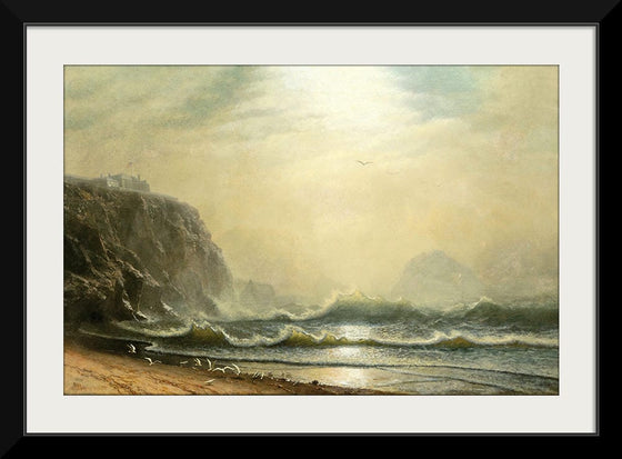 "Cliff House Bay of San Francisco", Albert Bierstadt