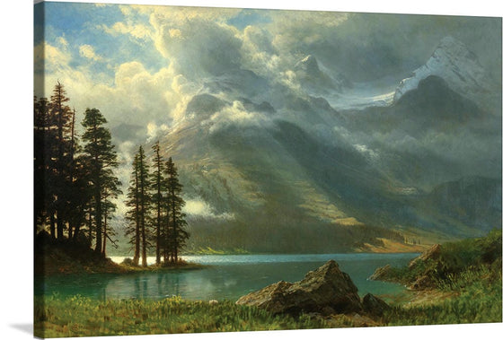 "Scenery in the Grand Tetons", Albert Bierstadt