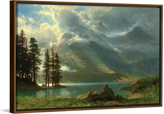 "Scenery in the Grand Tetons", Albert Bierstadt