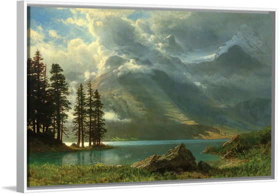 "Scenery in the Grand Tetons", Albert Bierstadt