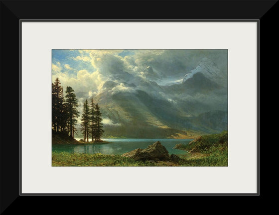 "Scenery in the Grand Tetons", Albert Bierstadt