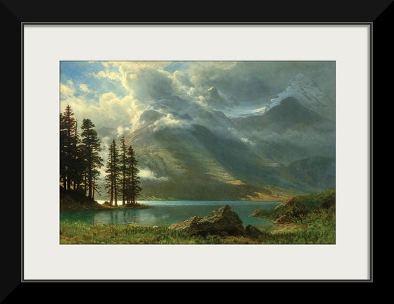 "Scenery in the Grand Tetons", Albert Bierstadt