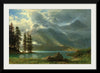 "Scenery in the Grand Tetons", Albert Bierstadt