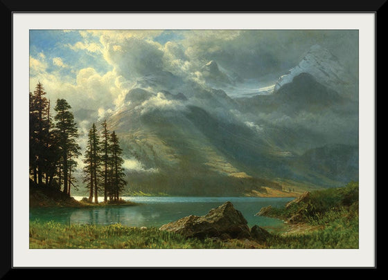 "Scenery in the Grand Tetons", Albert Bierstadt