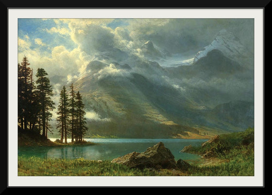 "Scenery in the Grand Tetons", Albert Bierstadt