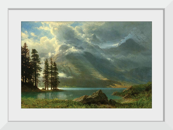 "Scenery in the Grand Tetons", Albert Bierstadt