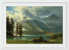 "Scenery in the Grand Tetons", Albert Bierstadt