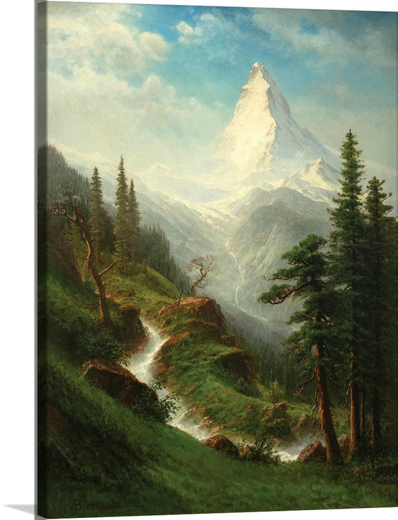 "The Matterhorn", Albert Bierstadt