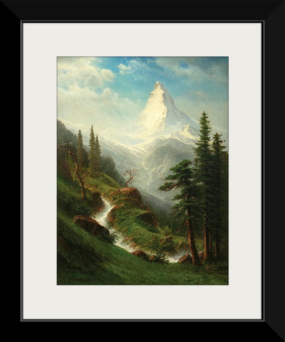 "The Matterhorn", Albert Bierstadt