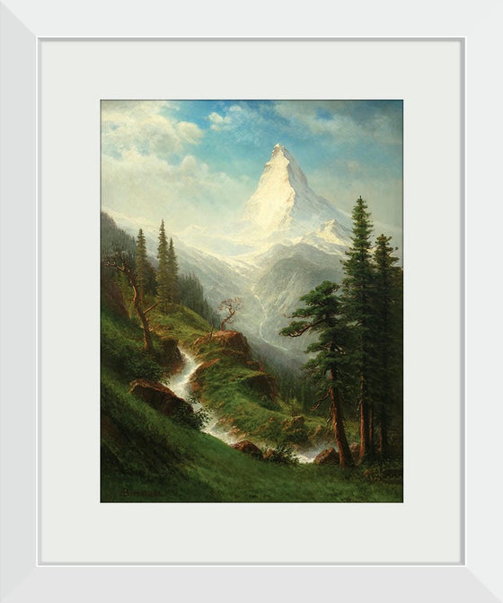 "The Matterhorn", Albert Bierstadt