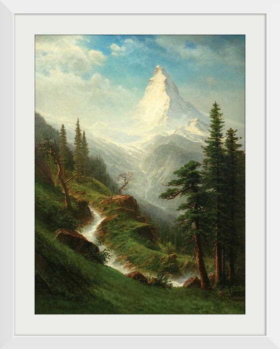 "The Matterhorn", Albert Bierstadt