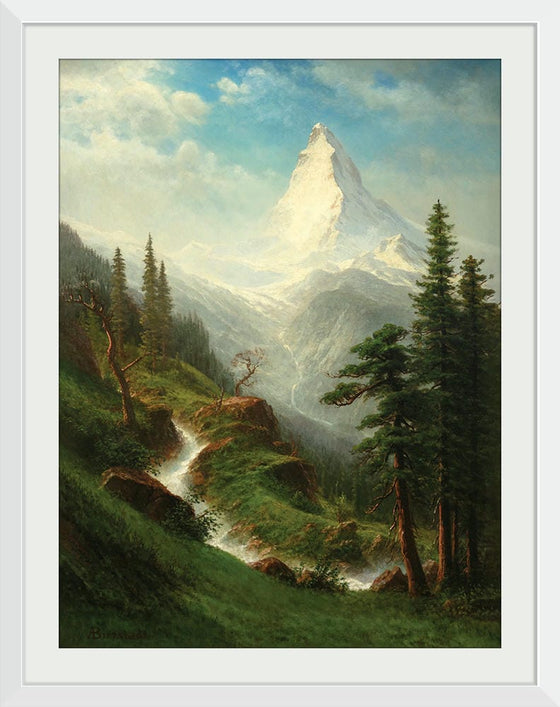 "The Matterhorn", Albert Bierstadt