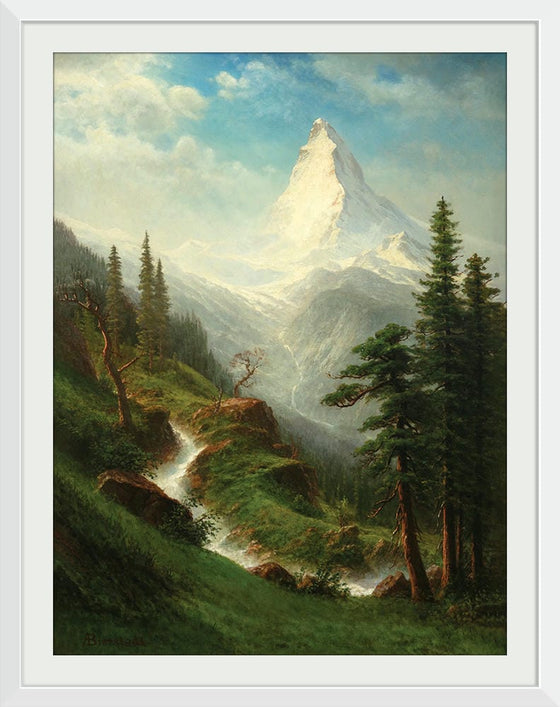 "The Matterhorn", Albert Bierstadt