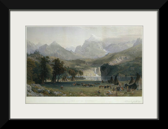 "The Rocky Mountains, Landers Peak" , Albert Bierstadt