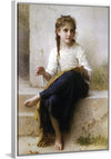 "Sewing (1898)", William Bouguereau