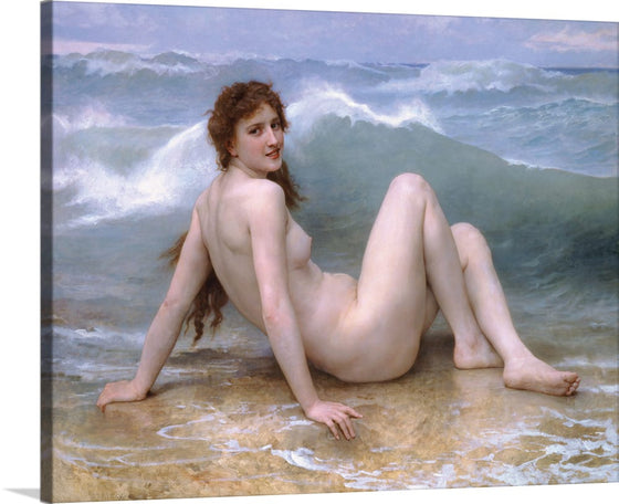 "The Wave (1896)", William bouguereau