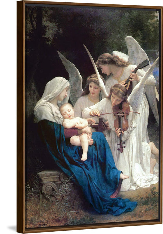 "The Virgin of the angels(1881)", William Bouguereau