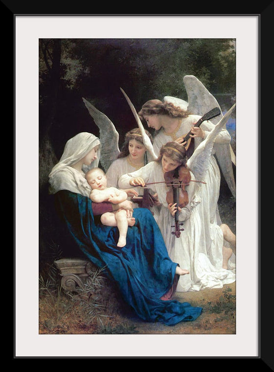 "The Virgin of the angels(1881)", William Bouguereau