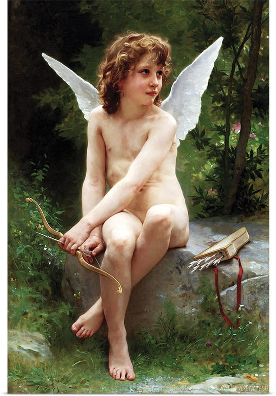 "Love on the Look Out (1890)", William Bouguereau