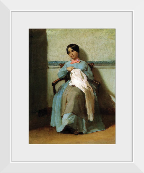 "A Portrait of Léonie Bouguereau (1850)", William Bouguereau