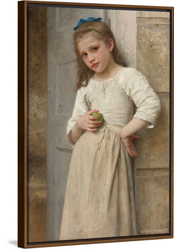 "Yvonne sur le pas de la porte(1901)", William Bouguereau
