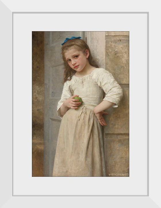 "Yvonne sur le pas de la porte(1901)", William Bouguereau