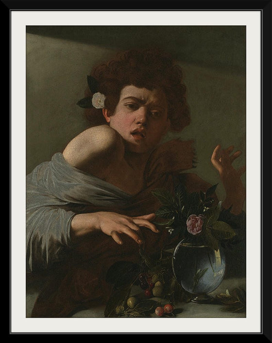 "Boy Bitten by a Lizard(1593)", Caravaggio
