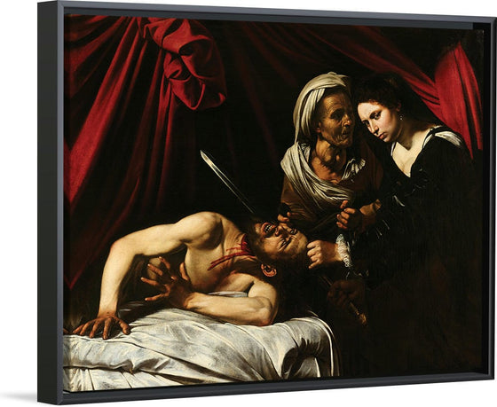 "Judith and Holophernes Toulouse or Judith Beheading Holofernes(1607)", Caravaggio