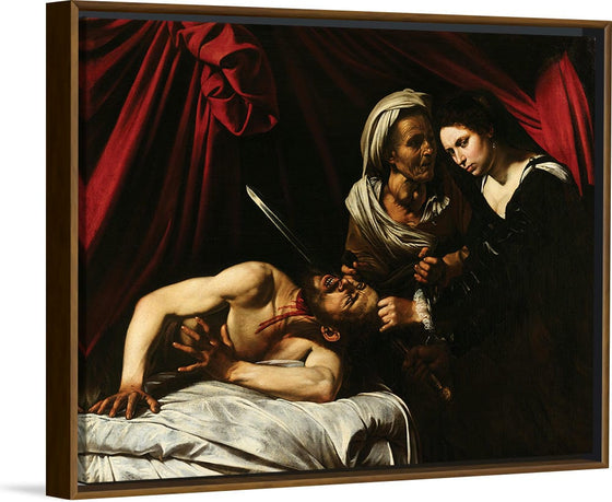 "Judith and Holophernes Toulouse or Judith Beheading Holofernes(1607)", Caravaggio