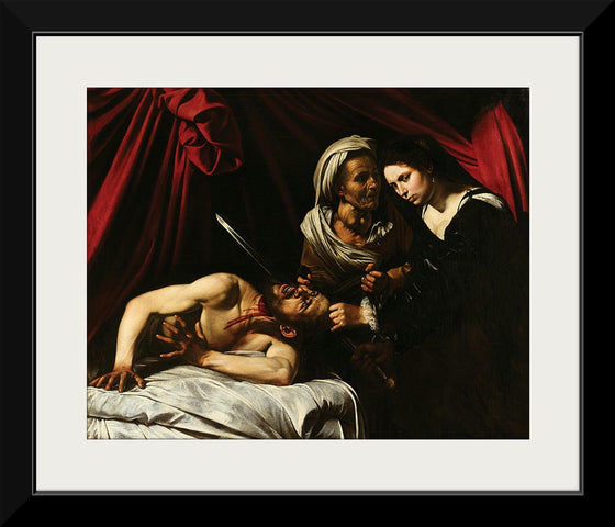 "Judith and Holophernes Toulouse or Judith Beheading Holofernes(1607)", Caravaggio