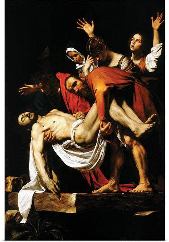 "The Entombment of Christ(1602-1603)", Caravaggio