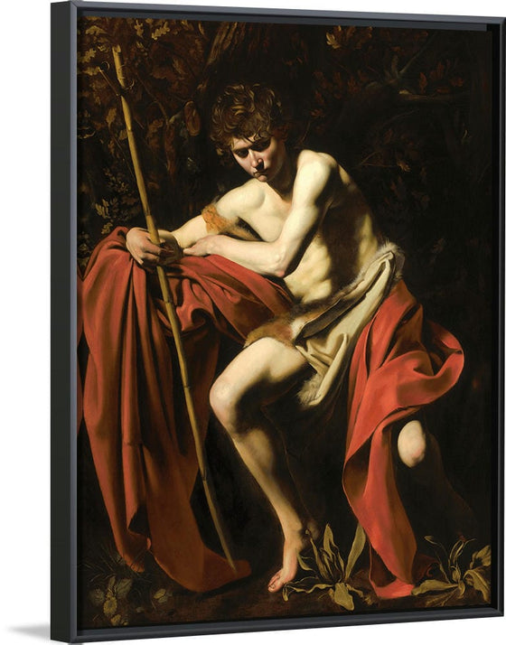 "Saint John the Baptist in the Wilderness(1604-1605)", Caravaggio