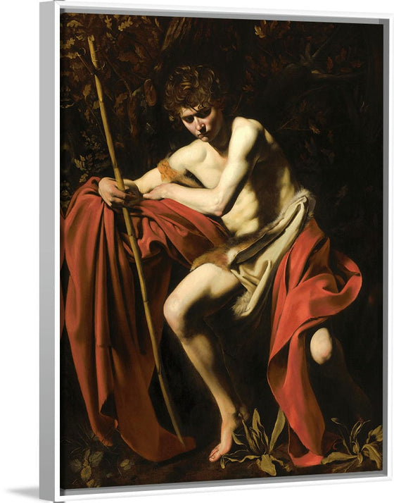 "Saint John the Baptist in the Wilderness(1604-1605)", Caravaggio