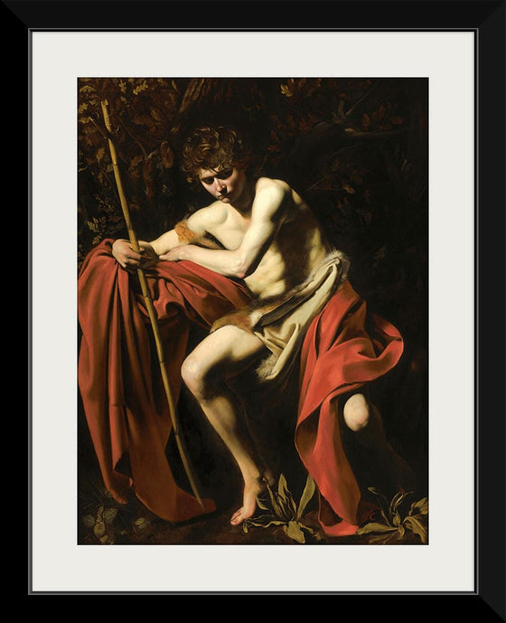 "Saint John the Baptist in the Wilderness(1604-1605)", Caravaggio